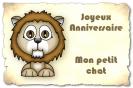 Miniature : Joyeux anniversaire d'un lion.