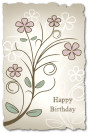 Miniature : Des fleurs pour souhaiter un joyeux anniversaire. 
