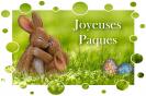 Miniature : Des lapins et des oeufs pour souhaiter de joyeuses paques 
