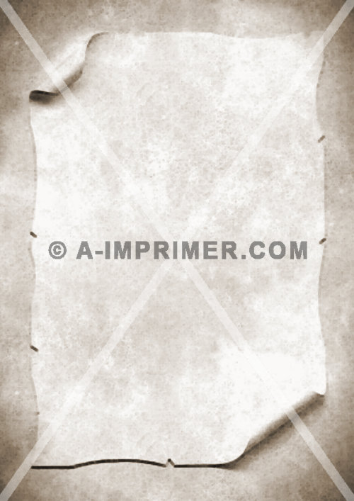 Papier  lettre parchemin vieilli