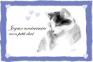 Miniature : Joyeux anniversaire mon petit chat.