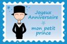 Miniature : Cette carte d'anniversaire est destine aux petits garons. Joyeux anniversaire mon petit prince. 