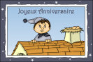 Miniature : Carte d'anniversaire destine  un petit garon. 