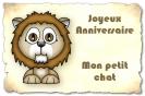 Miniature : Joyeux anniversaire d'un lion. 