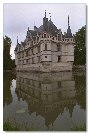 Miniature : Carte du chteau d'Azay le Rideau en Indre et Loire.