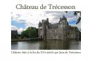 Miniature : Carte postale du Chteau de Trcesson en Bretagne. 