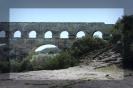 Miniature : Photo du pont du Gard dans le Languedoc roussillon.