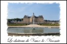 Miniature : Carte postale du chteau de Vaux le vicomte en Ile de France.