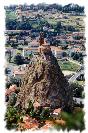Miniature : Carte postale du rocher dAiguille au Puy en Velay.