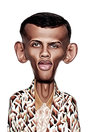 Miniature : Carte postale caricaturale de Stromae 