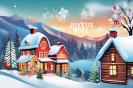 Miniature : Carte postale pour souhaiter un joyeux Nol