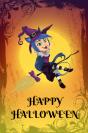 Miniature : Une carte postale pour halloween 