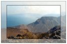 Miniature : Carte postale de montagnes sur la mer  Djibouti. 