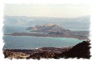 Miniature : Carte postale de montagnes sur la mer  Djibouti.