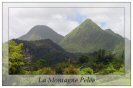 Miniature : Carte postale des montagnes de Martinique.