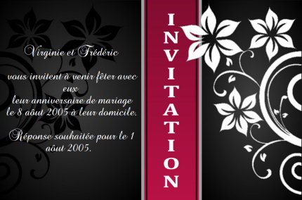 Modèles de carton d'invitation gratuits et imprimables