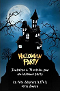 Miniature. Faire-Part : Carte d'invitation pour halloween