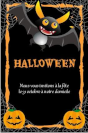 Une carte d'invitation pour Halloween