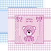 Miniature. Faire-Part : Faire part de naissance bleu ou rose avec possibilit d'ajouter une photo.