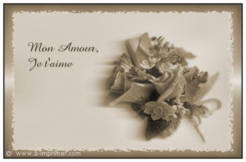 Un bouquet Vous l'aimez ? Offrez lui un petit bouquet pour le lui dire.