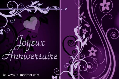 Joyeux anniversaire Offrez lui cette jolie carte pour lui souhaiter un joyeux anniversaire.
