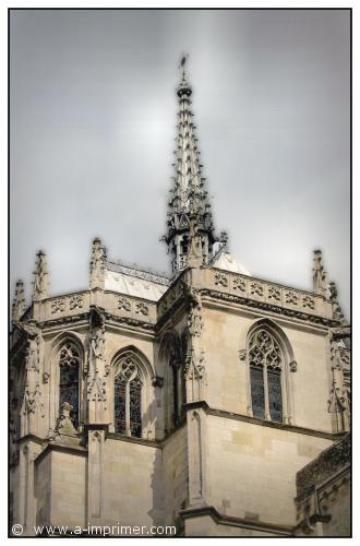 Chapelle Saint Hubert. Tombeau de Lonard de Vinci. Chteau d'Amboise