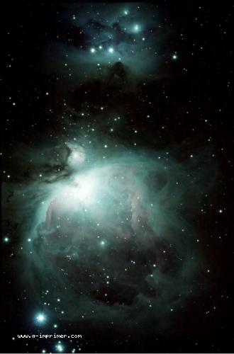 Carte postale d'astronomie. M42. 