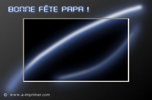 Fête des pères Carte postale pour la fête des pères.