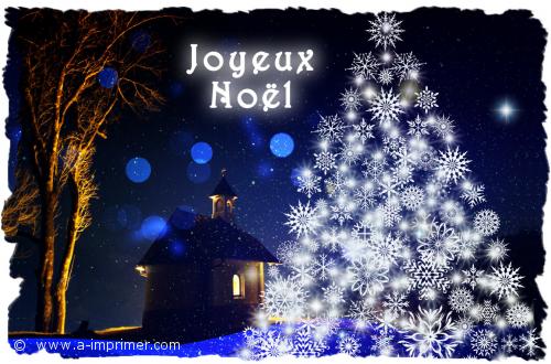 Joyeux Noël Une carte d'un sapin illuminé pour souhaiter un joyeux noël
