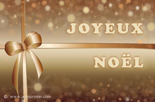 Une carte postale pour souhaiter un joyeux nol