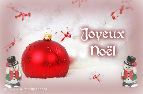 Joyeux Noël Une jolie carte pour souhaiter un joyeux Noël