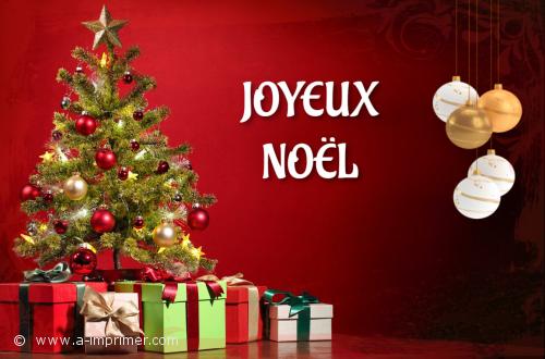 Une carte postale pour souhaiter un joyeux Nol