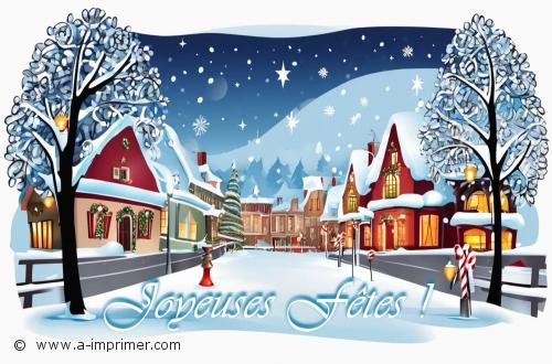 Joyeuses Fêtes Carte postale pour fêter de Joyeuses Fêtes