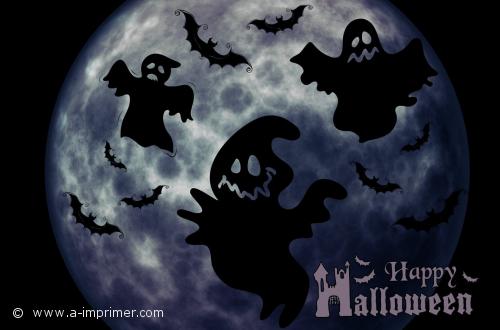 Halloween Carte postale pour halloween