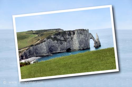 Photo de falaises Etretat