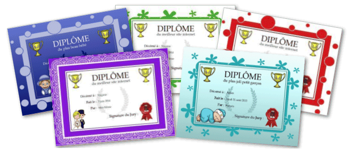 diplome a imprimer en ligne gratuit